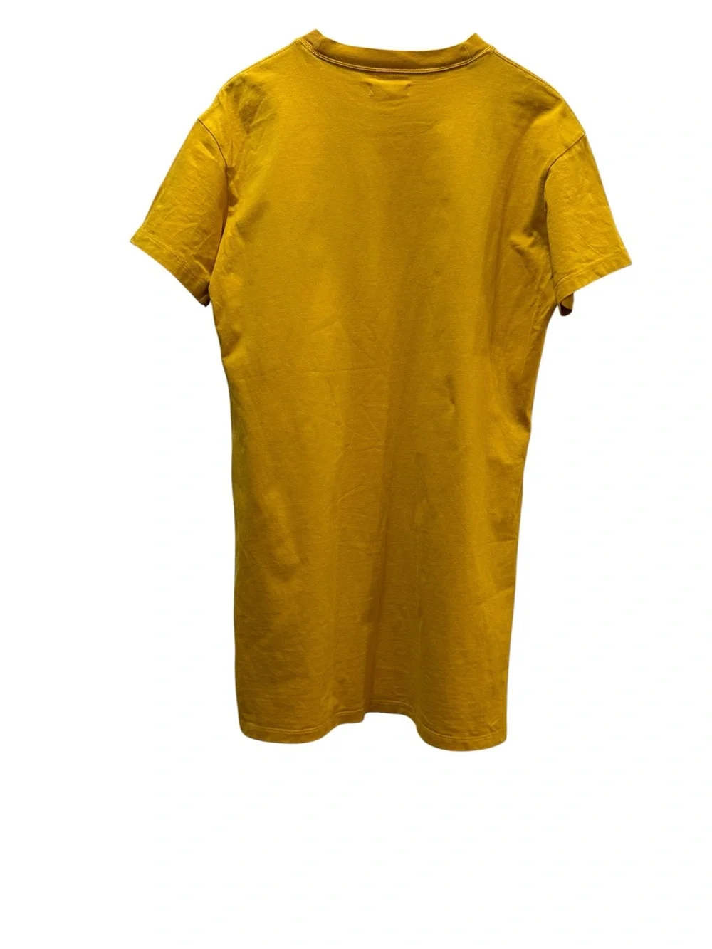 Madewell Mustard Yellow T-Shirt Dress Medium NWOT Cotton